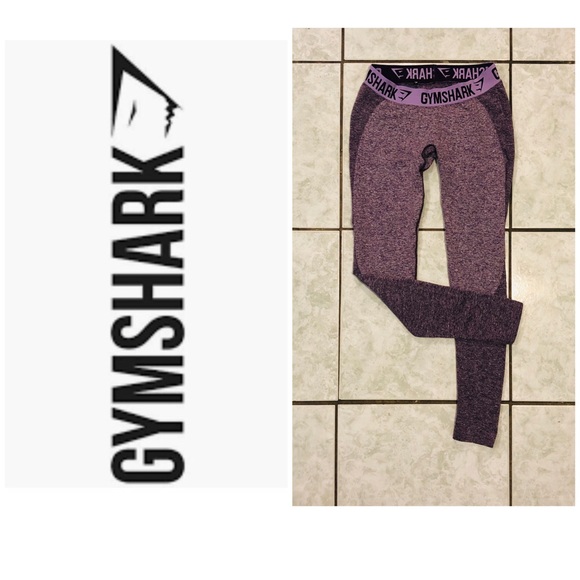 Gymshark Pants - Gymshark Flex Workout Leggings Rich Purple Gym